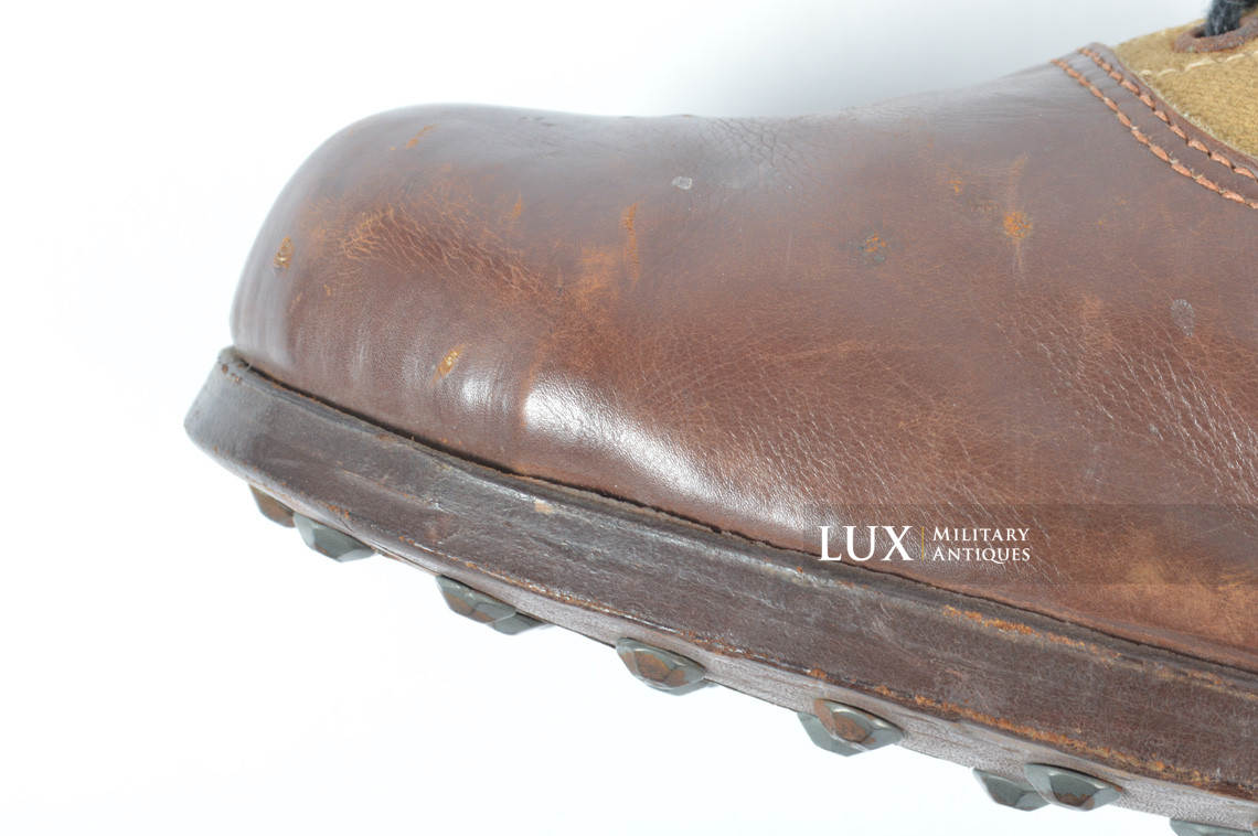 Unissued Luftwaffe tropical service issue high boots, « 1942 » - photo 32