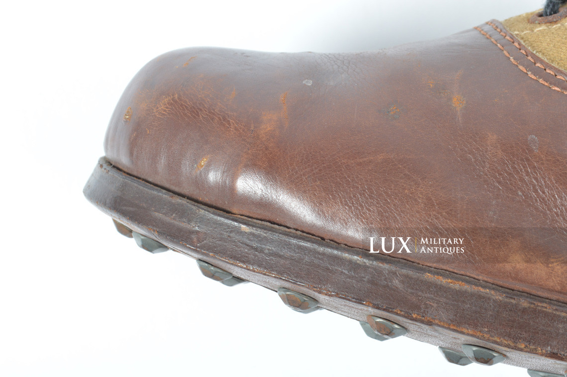 Unissued Luftwaffe tropical service issue high boots, « 1942 » - photo 32