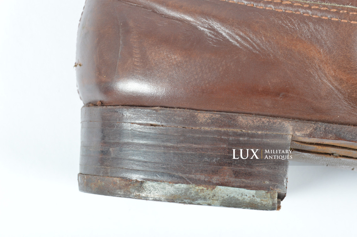Unissued Luftwaffe tropical service issue high boots, « 1942 » - photo 38