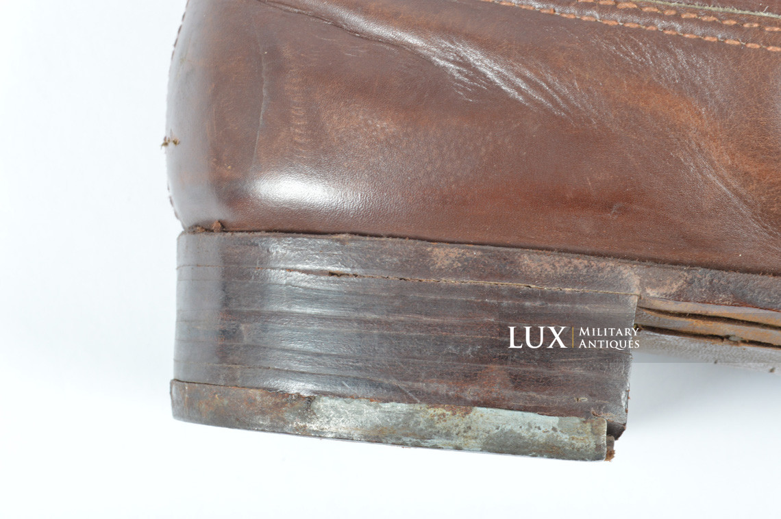 Unissued Luftwaffe tropical service issue high boots, « 1942 » - photo 38