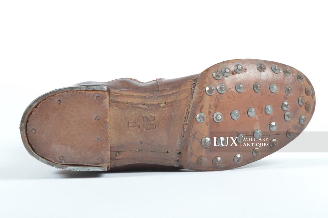 Unissued Luftwaffe tropical service issue high boots, « 1942 » - photo 40