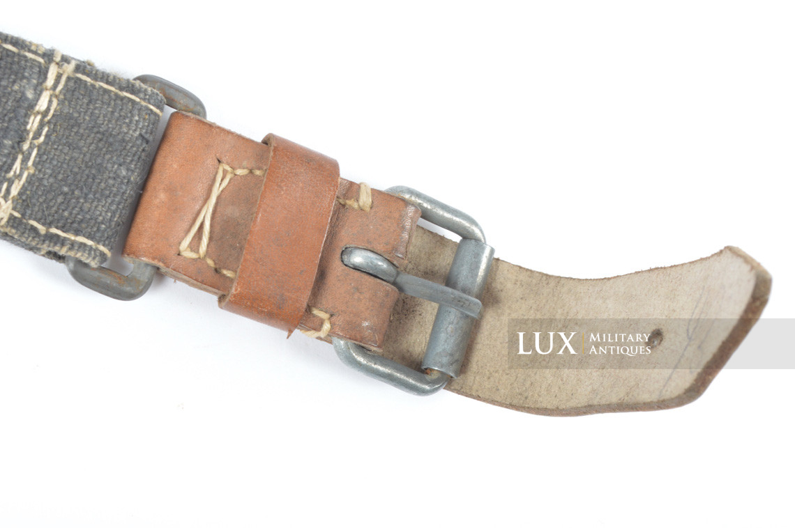 german cavalry / mounted personal medical contents carrying strap, « blue web » - photo 15