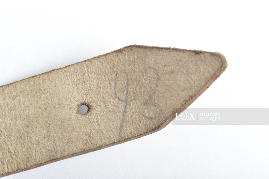 german cavalry / mounted personal medical contents carrying strap, « blue web » - photo 16