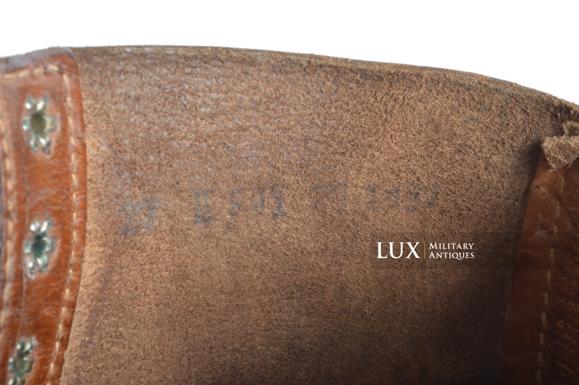 Early German low boots, « Hansen » - Lux Military Antiques - photo 17