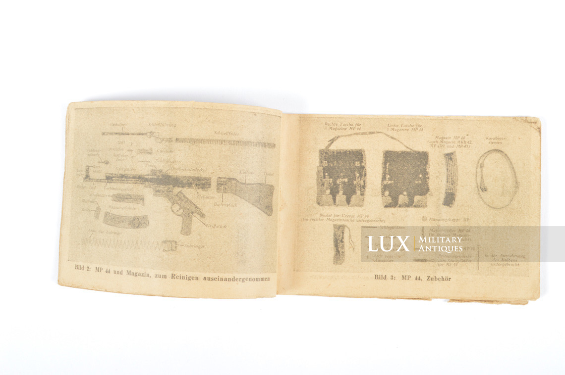 German MP44 weapons information and instructional booklet, « Sturmgewehr » - photo 10