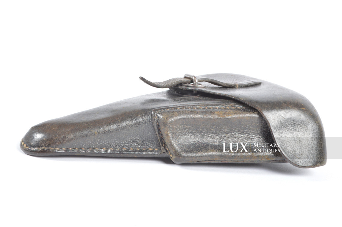 Rare gaine de pistolet allemand P38 en cuir de porc, « ewx 1941 » - photo 12