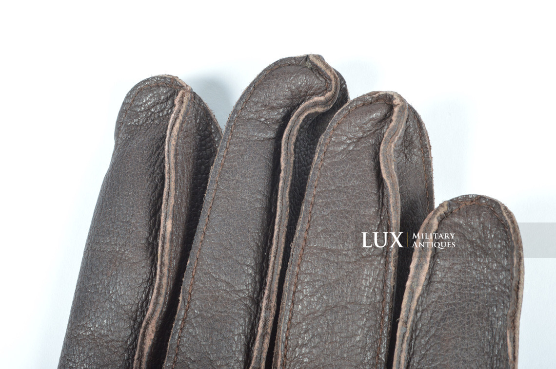 Gants de parachutiste allemand « Fallschirmjäger », datés 1942 - photo 14