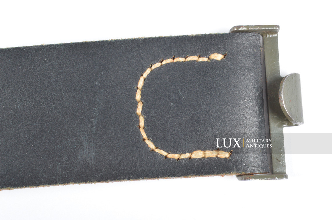 Unissued German late-war M44 leather belt, « ftb44 » - photo 8