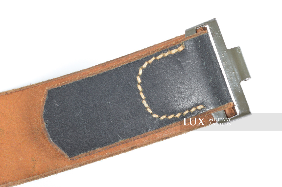 Unissued German late-war M44 leather belt, « ftb44 » - photo 9