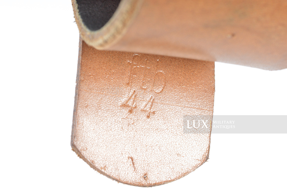 Unissued German late-war M44 leather belt, « ftb44 » - photo 11