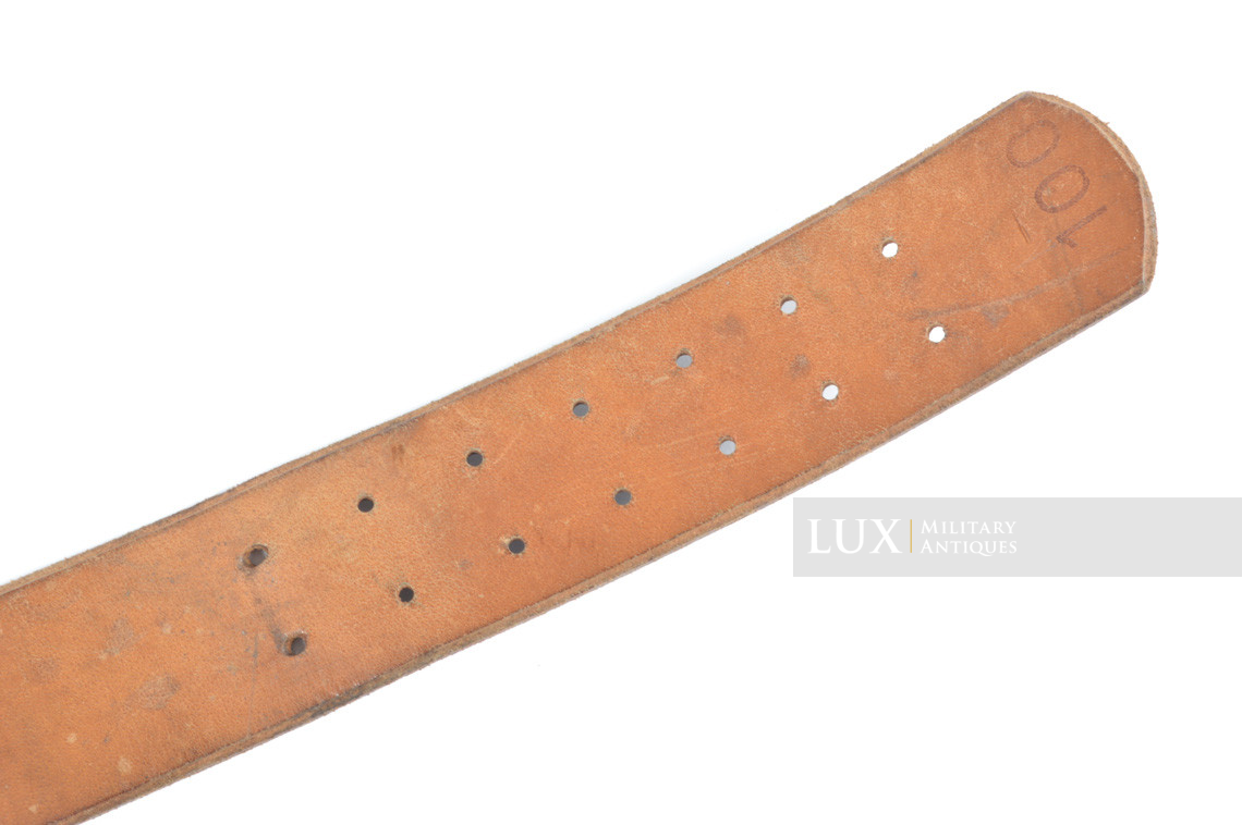 Unissued German late-war M44 leather belt, « ftb44 » - photo 13