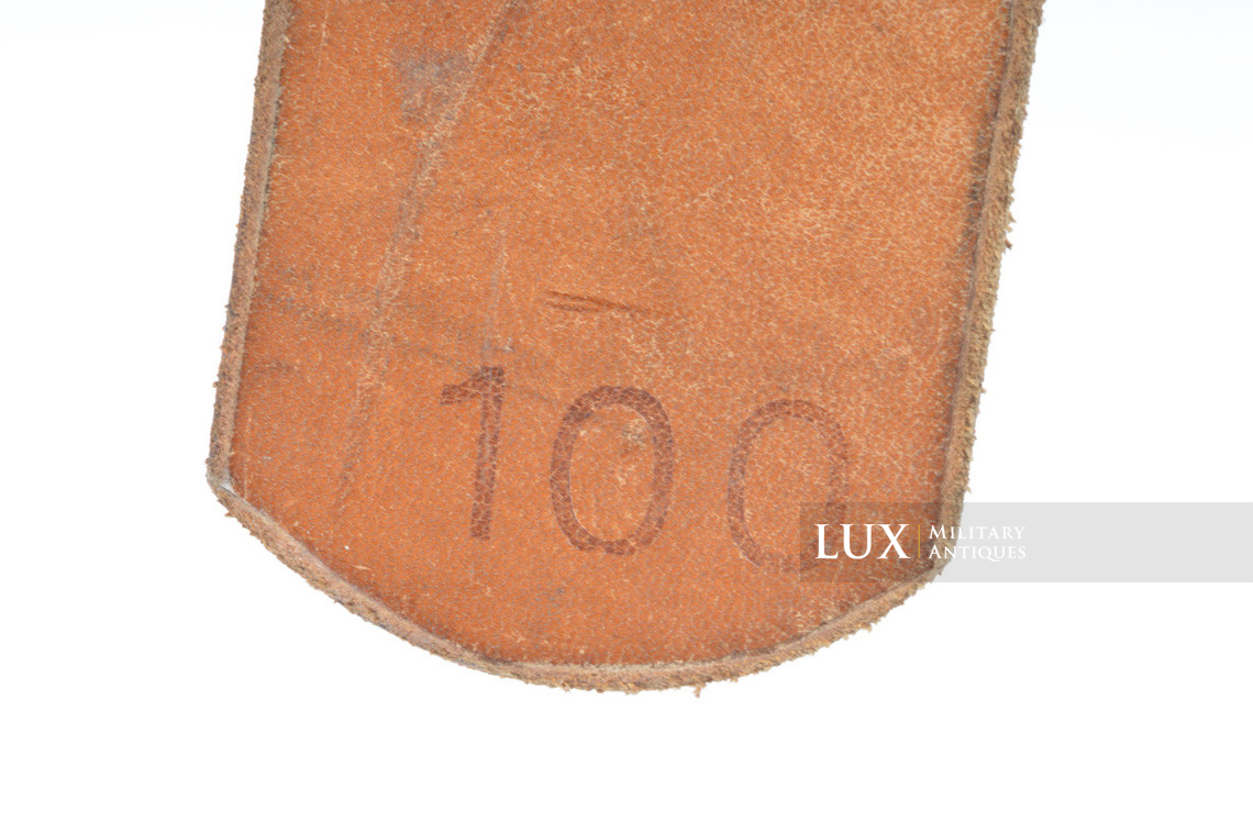 Unissued German late-war M44 leather belt, « ftb44 » - photo 14
