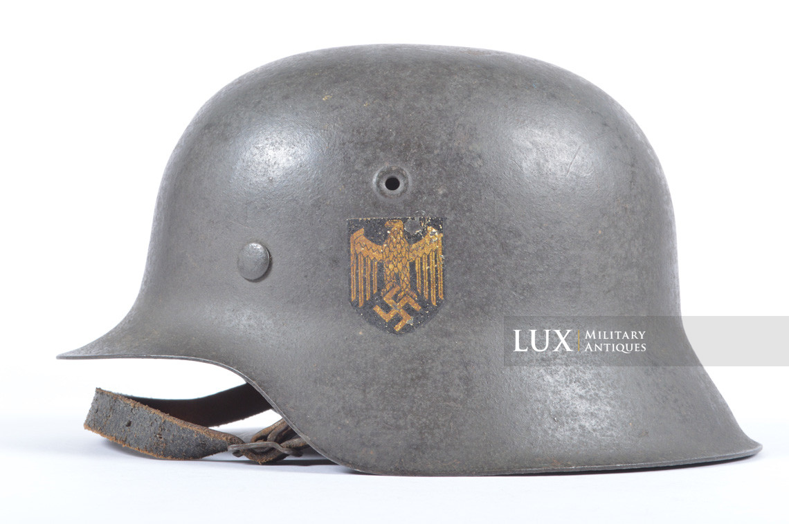 M42 kriegsmarine single decal combat helmet, « EF62 » - photo 4