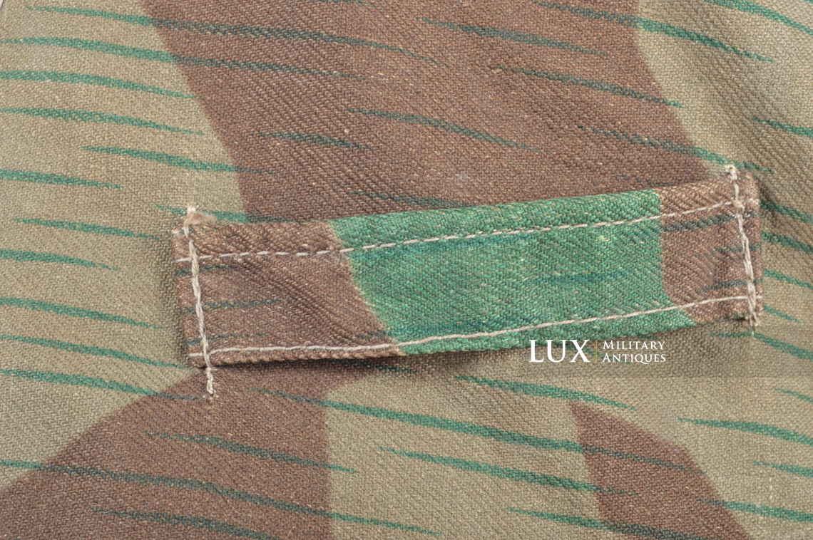 German Army issue combat splinter camouflage helmet cover, « combat worn » - photo 18