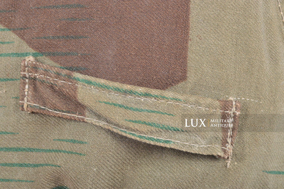 German Army issue combat splinter camouflage helmet cover, « combat worn » - photo 19