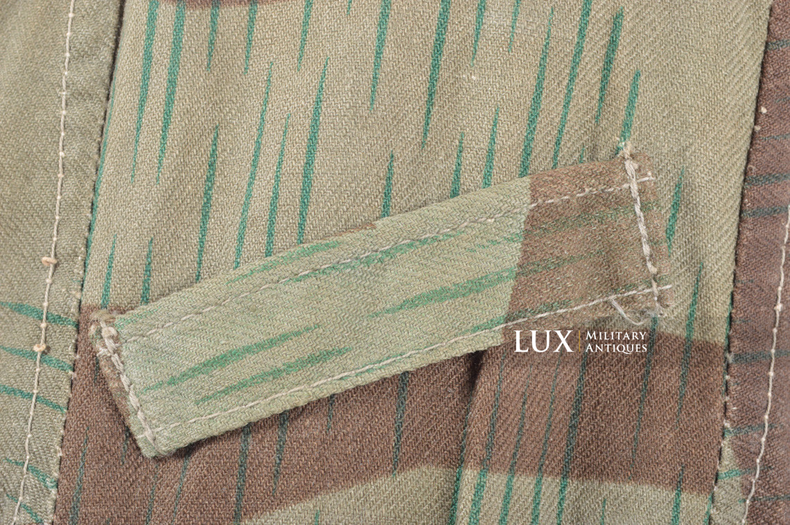 German Army issue combat splinter camouflage helmet cover, « combat worn » - photo 20