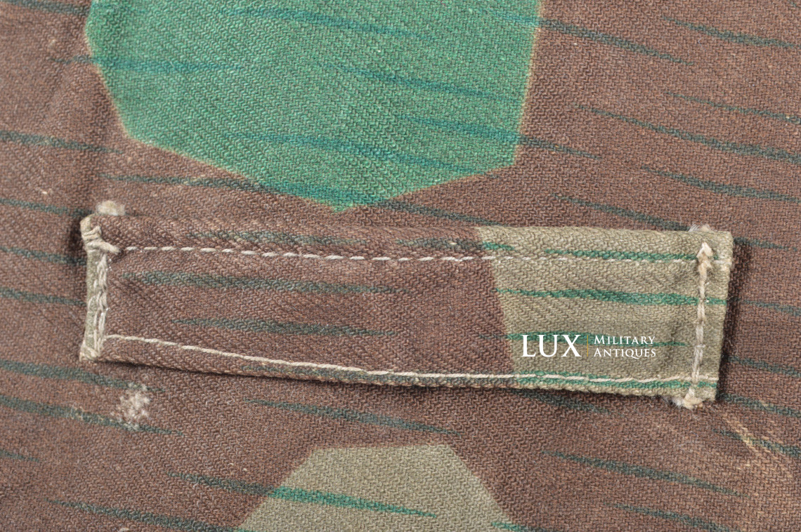 German Army issue combat splinter camouflage helmet cover, « combat worn » - photo 21