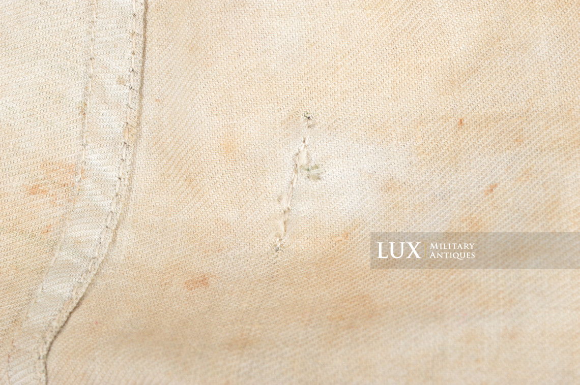 German Army issue combat splinter camouflage helmet cover, « combat worn » - photo 36