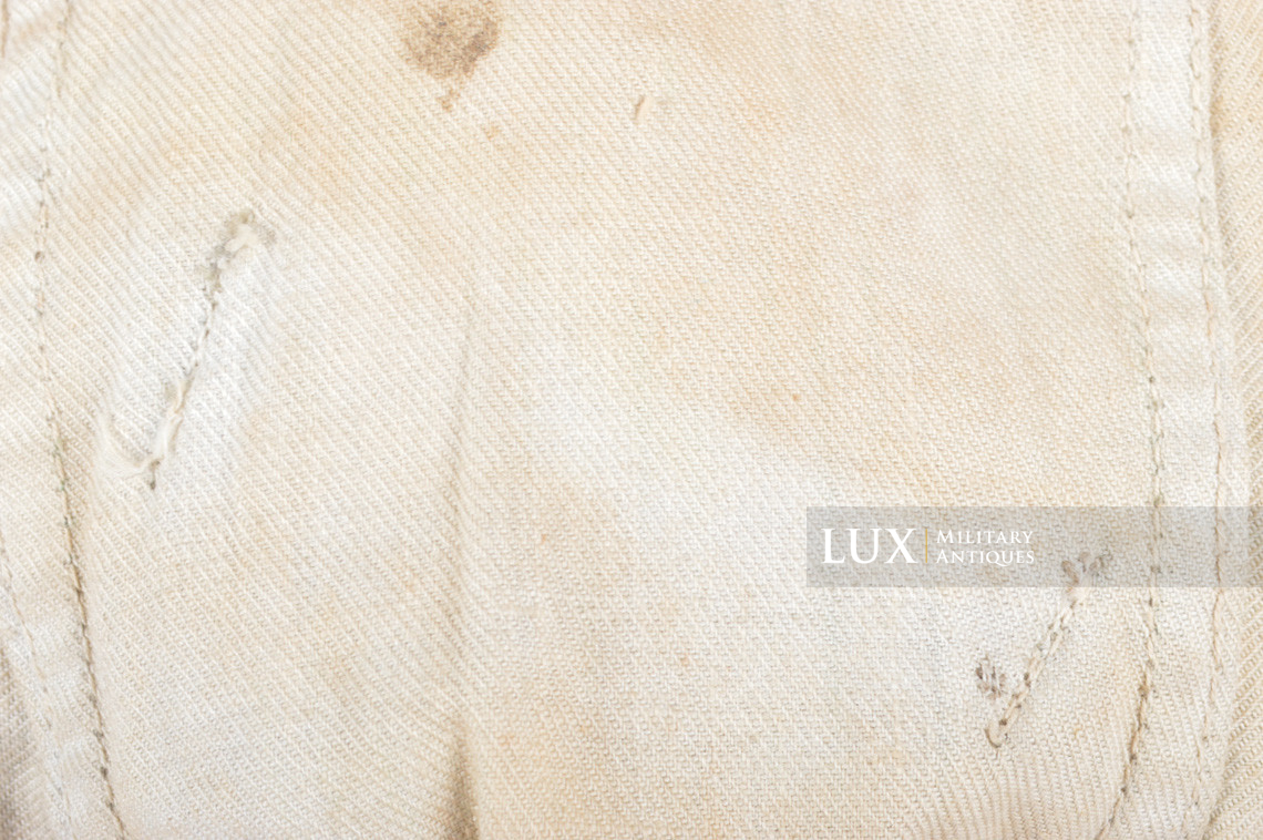 German Army issue combat splinter camouflage helmet cover, « combat worn » - photo 37