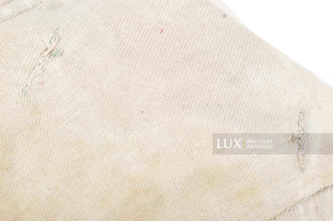 German Army issue combat splinter camouflage helmet cover, « combat worn » - photo 38