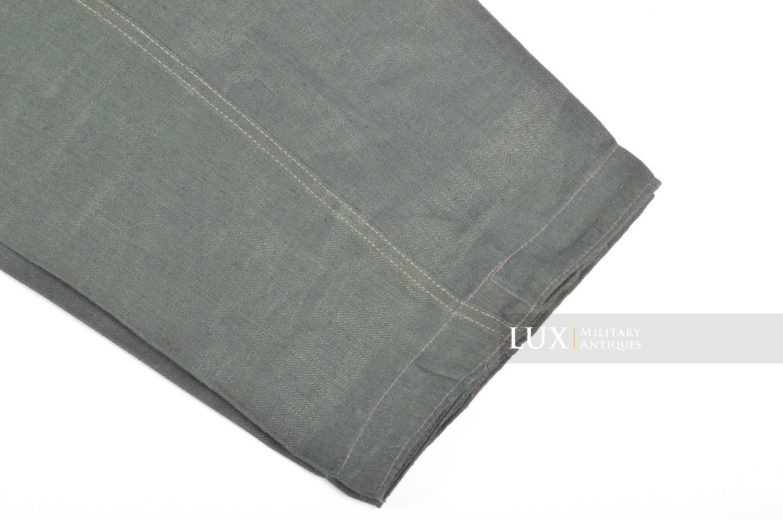 Unissued M43 Heer HBT EM's combat service trousers, « RBNr » - photo 12