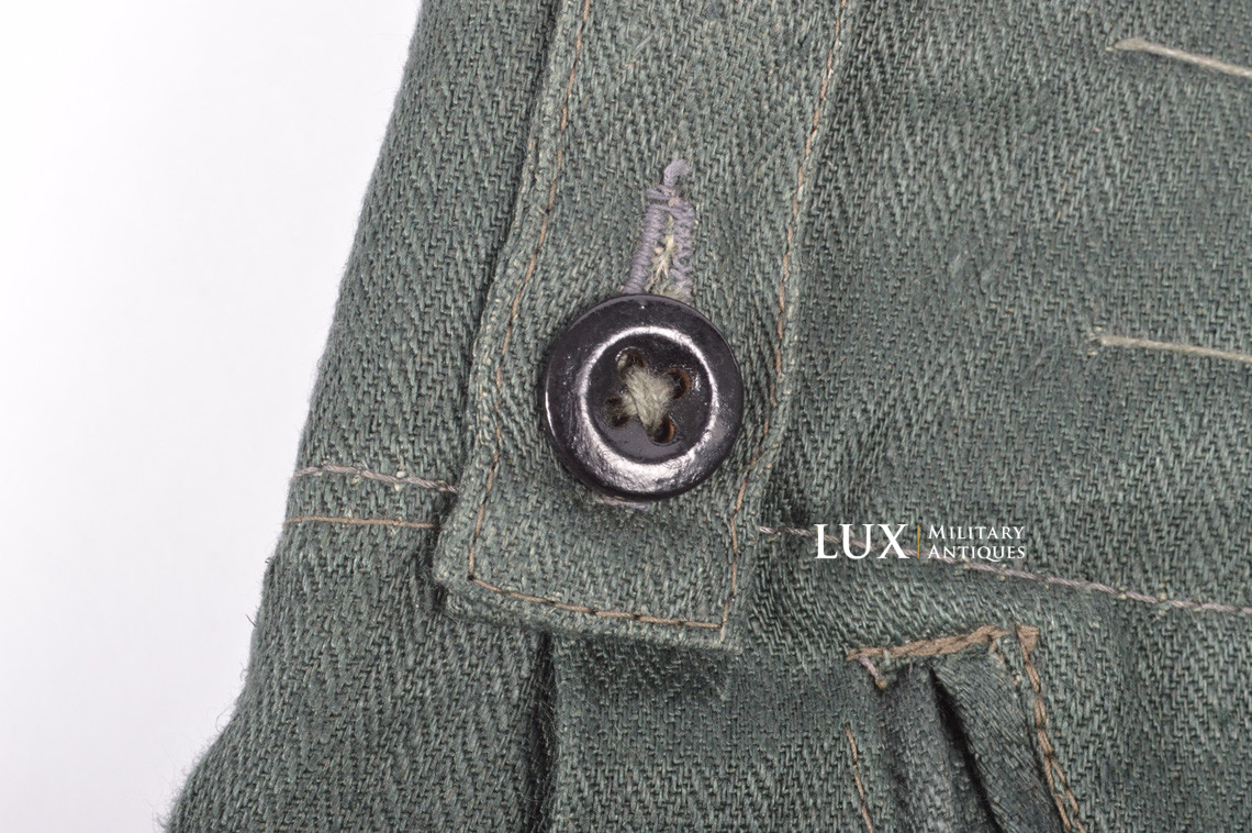 Unissued M43 Heer HBT EM's combat service trousers, « RBNr » - photo 10
