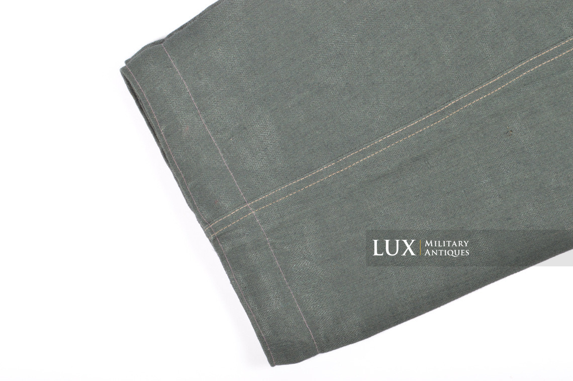 Unissued M43 Heer HBT EM's combat service trousers, « RBNr » - photo 17