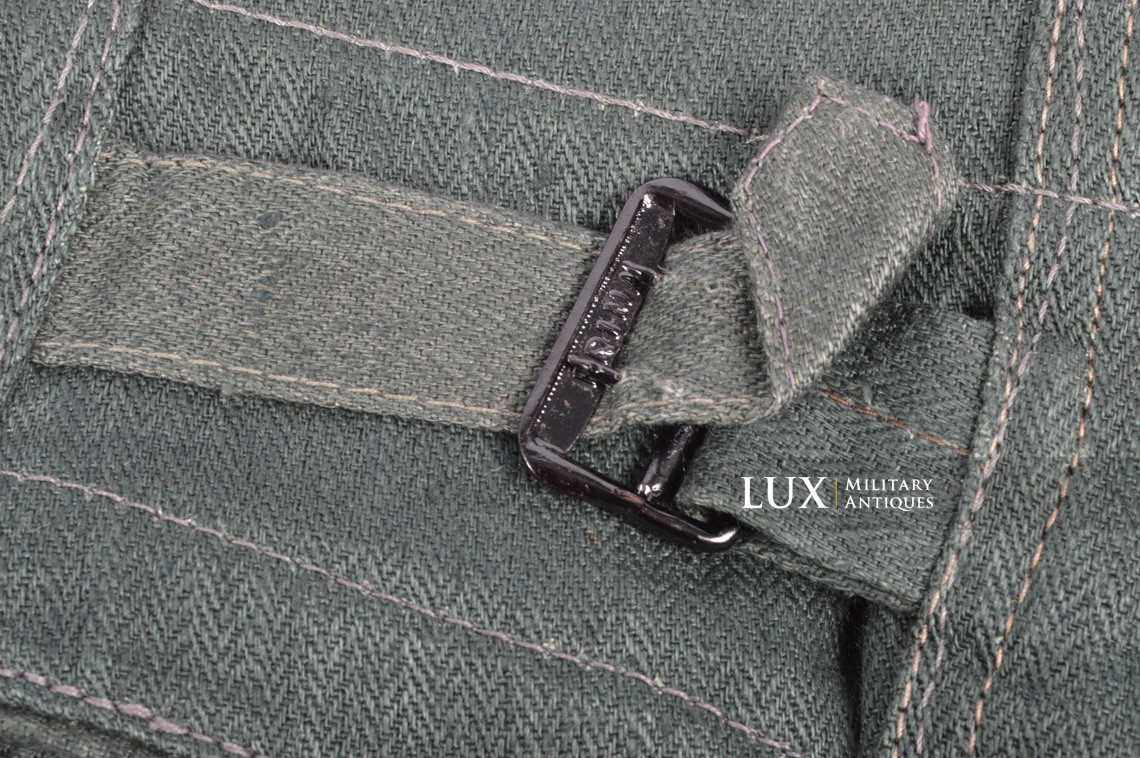 Unissued M43 Heer HBT EM's combat service trousers, « RBNr » - photo 15