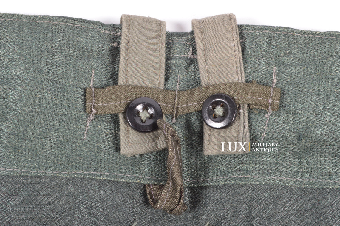 Unissued M43 Heer HBT EM's combat service trousers, « RBNr » - photo 27