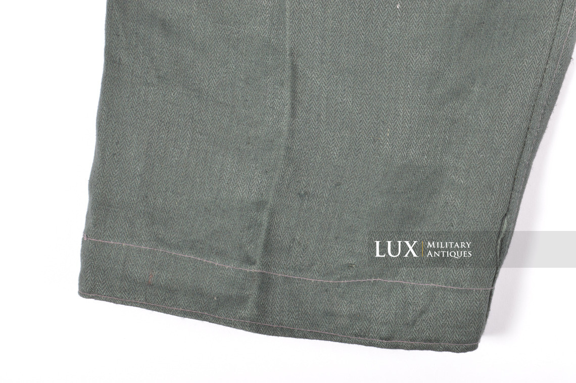 Unissued M43 Heer HBT EM's combat service trousers, « RBNr » - photo 33