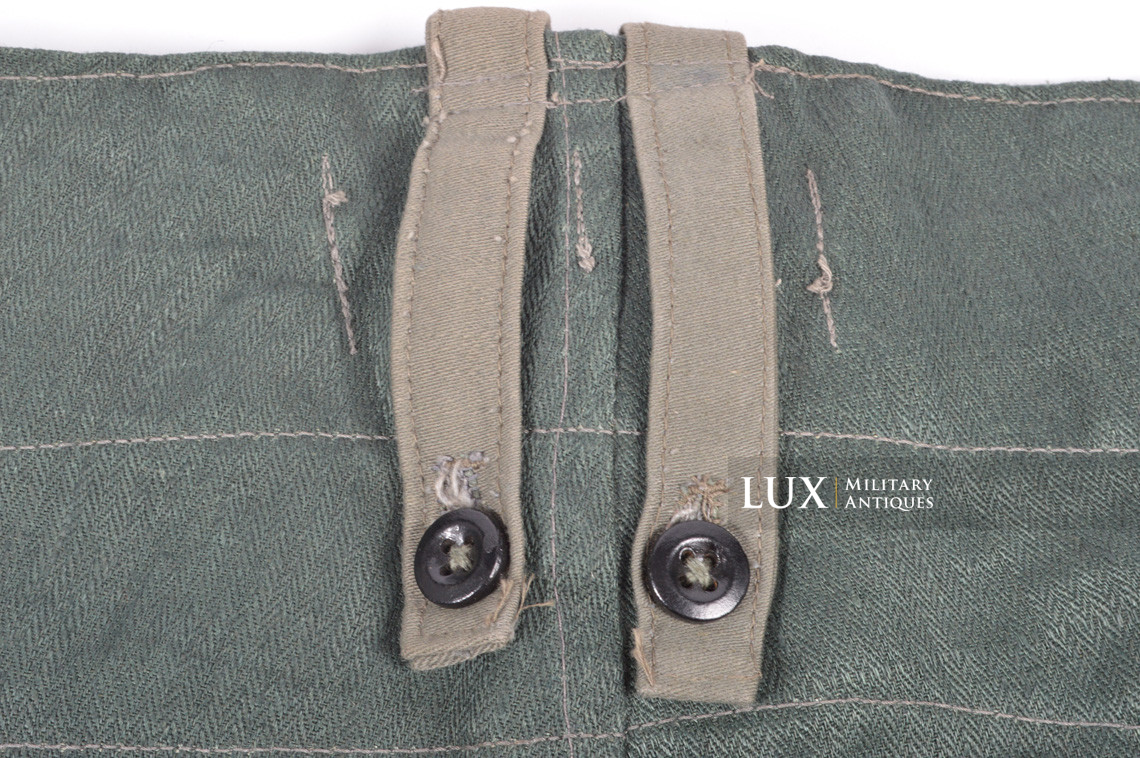 Unissued M43 Heer HBT EM's combat service trousers, « RBNr » - photo 31