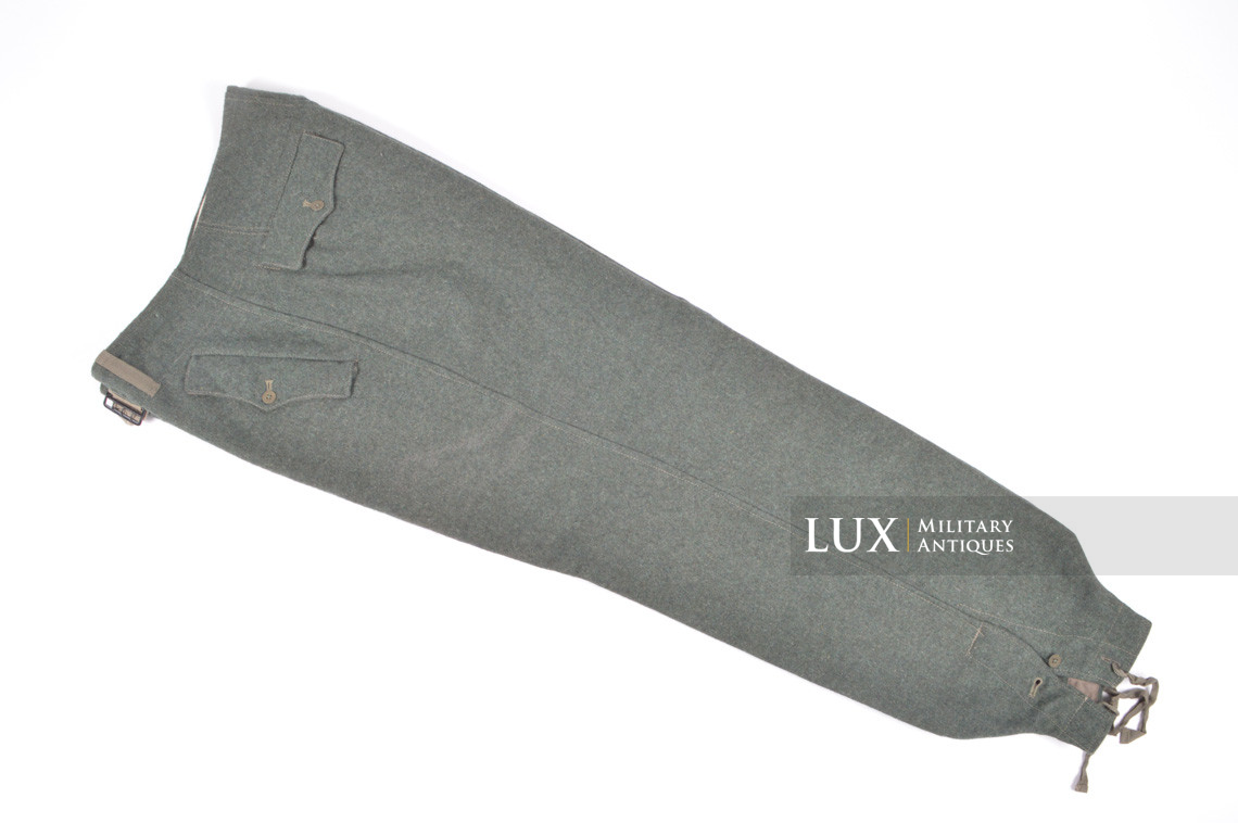 Unissued Heer assault gunners combat trousers, « Sturmgeschütz » - photo 4