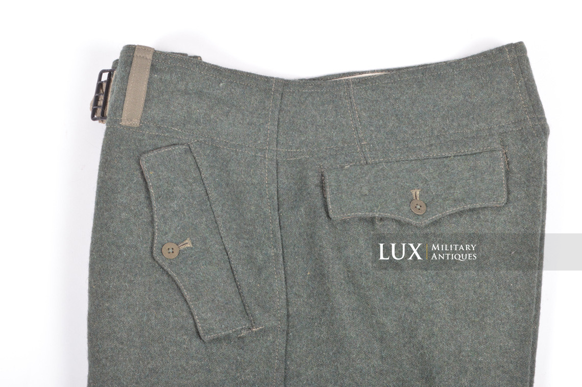 Unissued Heer assault gunners combat trousers, « Sturmgeschütz » - photo 7