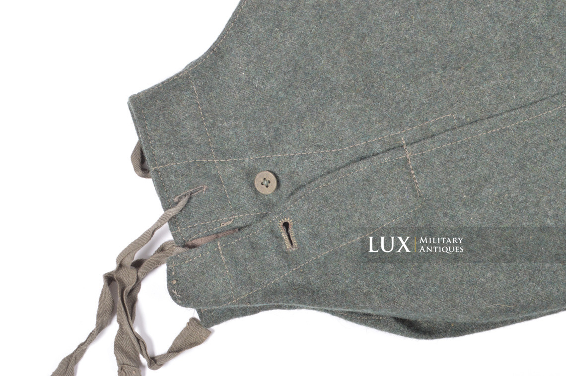 Unissued Heer assault gunners combat trousers, « Sturmgeschütz » - photo 11