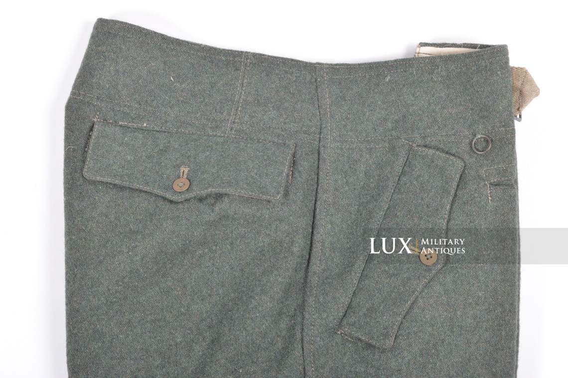 Unissued Heer assault gunners combat trousers, « Sturmgeschütz » - photo 10