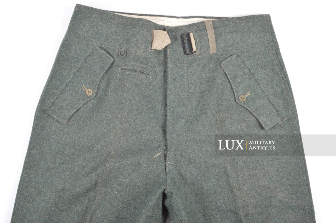 Unissued Heer assault gunners combat trousers, « Sturmgeschütz » - photo 13