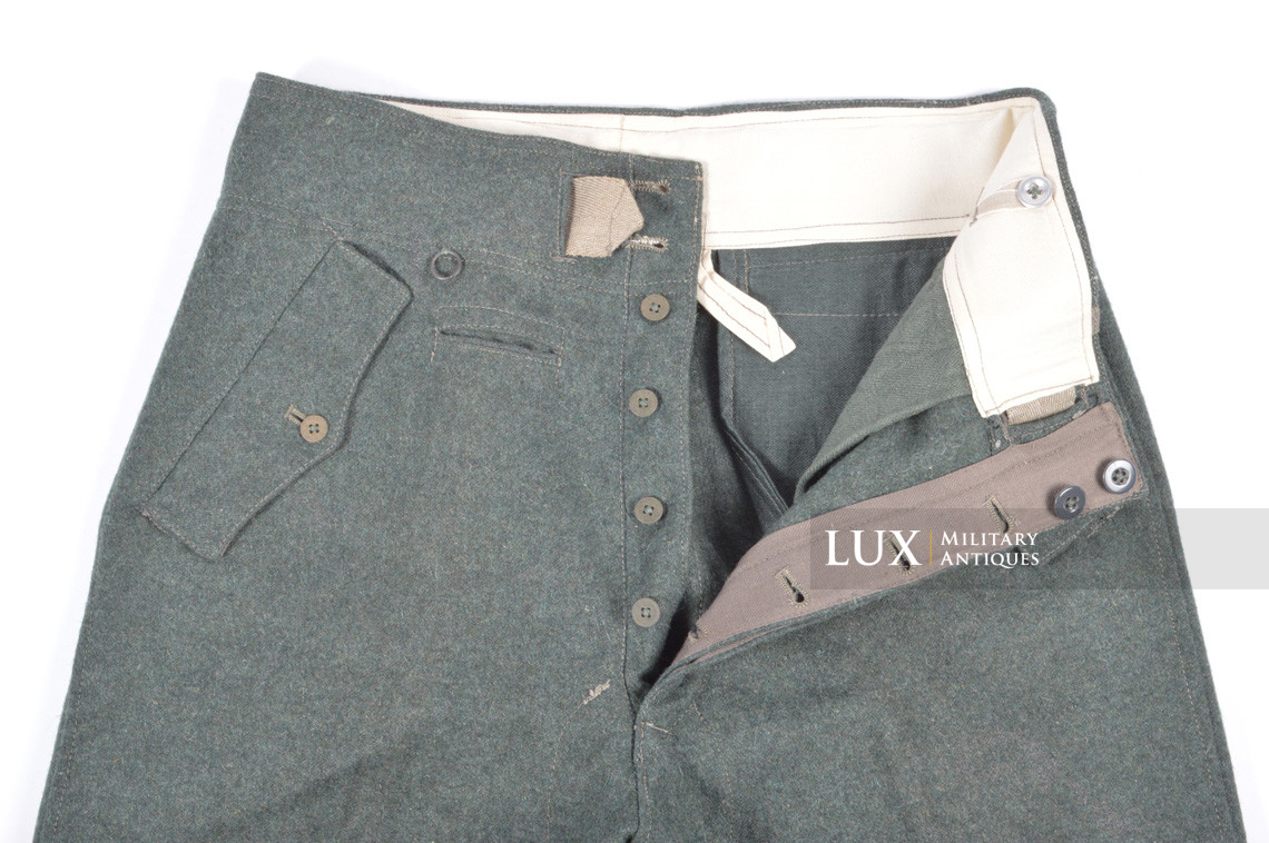 Unissued Heer assault gunners combat trousers, « Sturmgeschütz » - photo 22