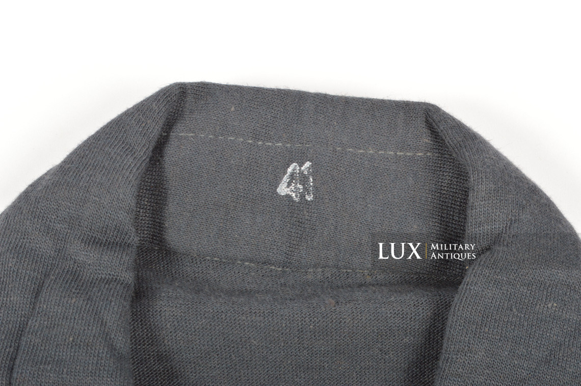 Chemise allemande Heer/Waffen-SS règlementaire, « Aertex » - photo 8