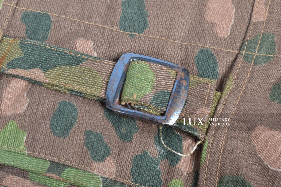 Pantalon Waffen-SS M44 en camouflage petit pois, « coton lisse » - photo 12