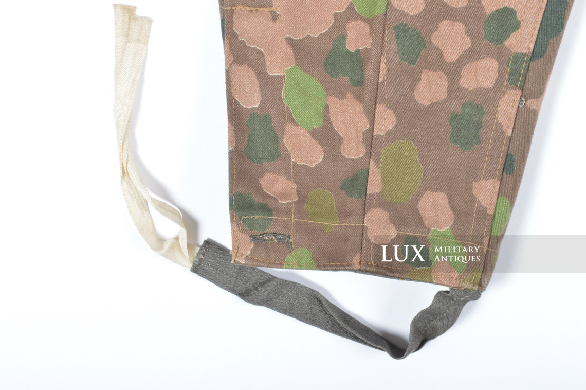 Pantalon Waffen-SS M44 en camouflage petit pois, « coton lisse » - photo 18