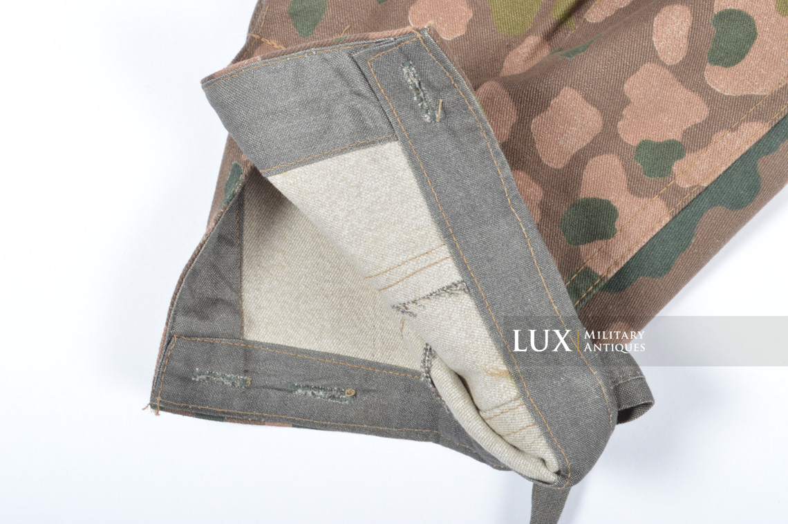 Unissued Waffen-SS M44 dot pattern camouflage trousers, « smooth cotton » - photo 19