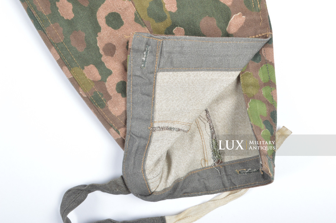 Unissued Waffen-SS M44 dot pattern camouflage trousers, « smooth cotton » - photo 21