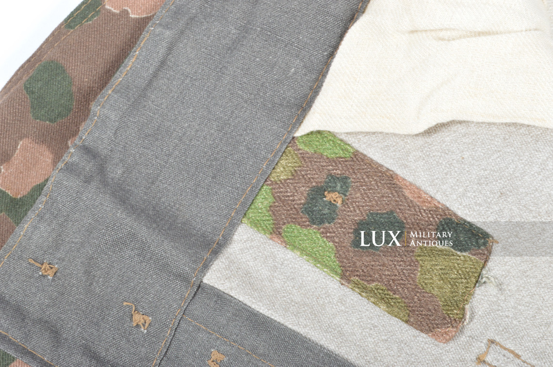 Pantalon Waffen-SS M44 en camouflage petit pois, « coton lisse » - photo 26