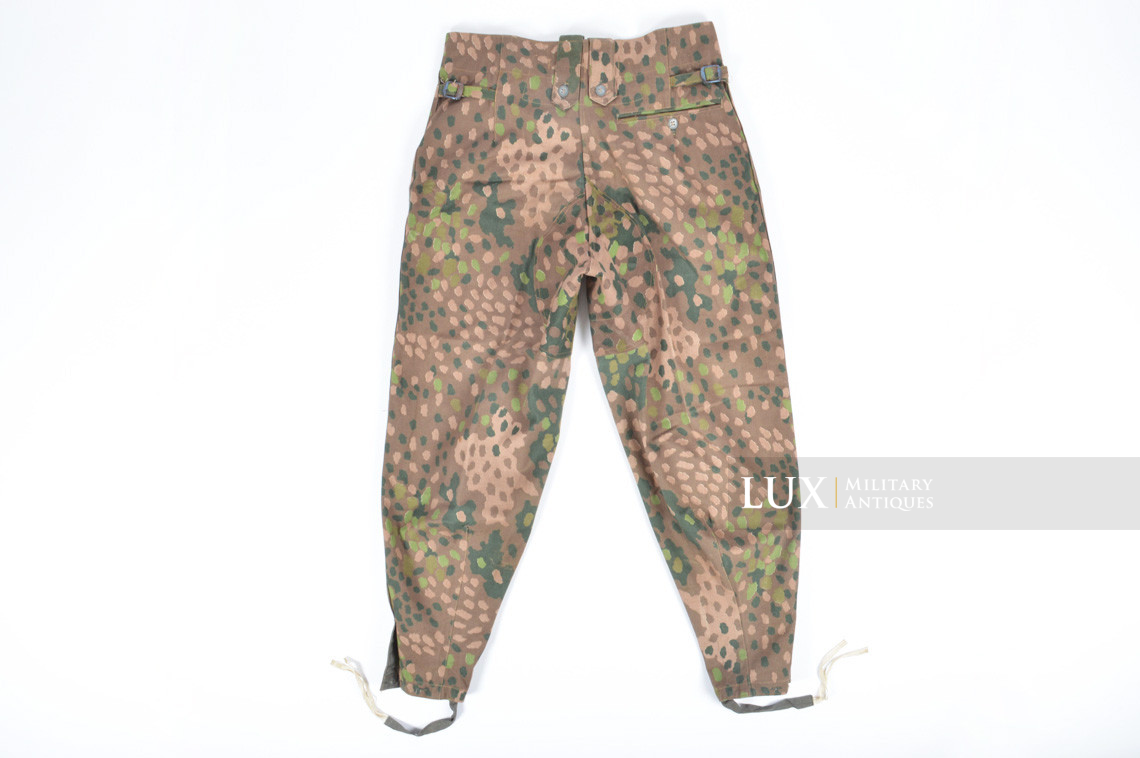 Pantalon Waffen-SS M44 en camouflage petit pois, « coton lisse » - photo 28