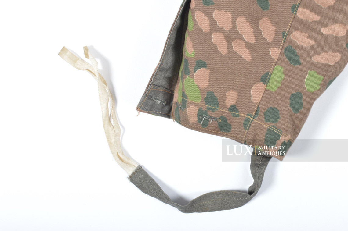 Pantalon Waffen-SS M44 en camouflage petit pois, « coton lisse » - photo 33