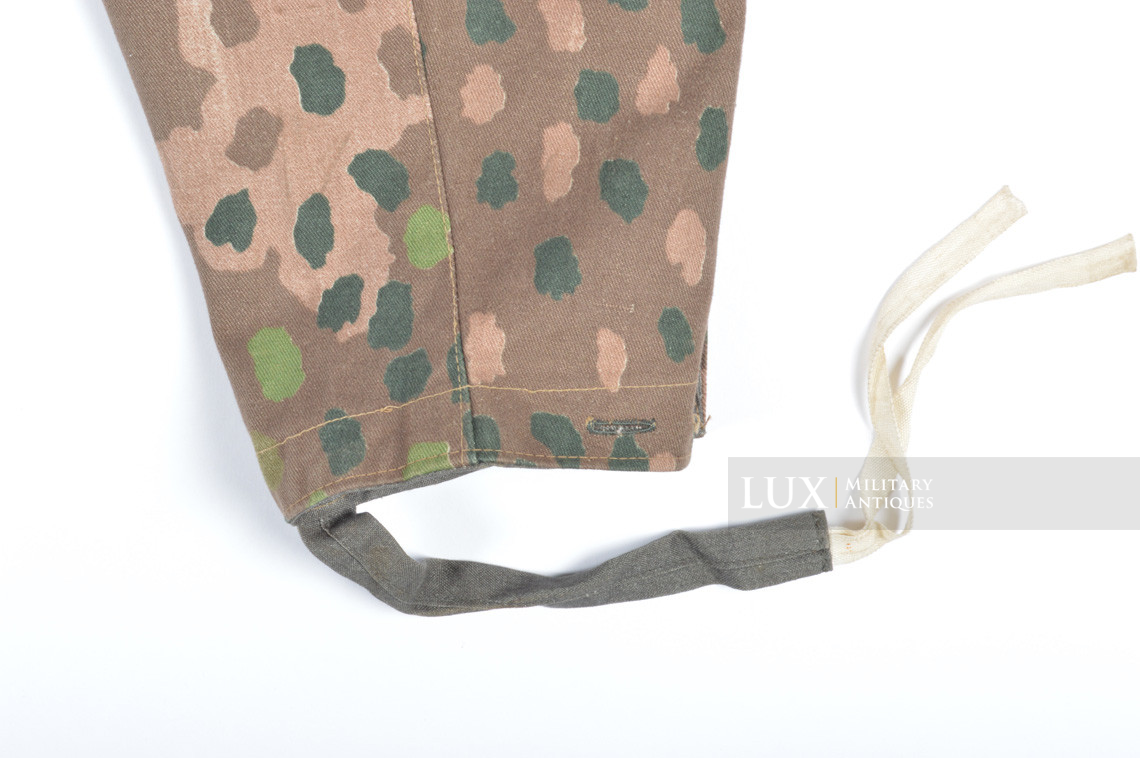 Pantalon Waffen-SS M44 en camouflage petit pois, « coton lisse » - photo 34