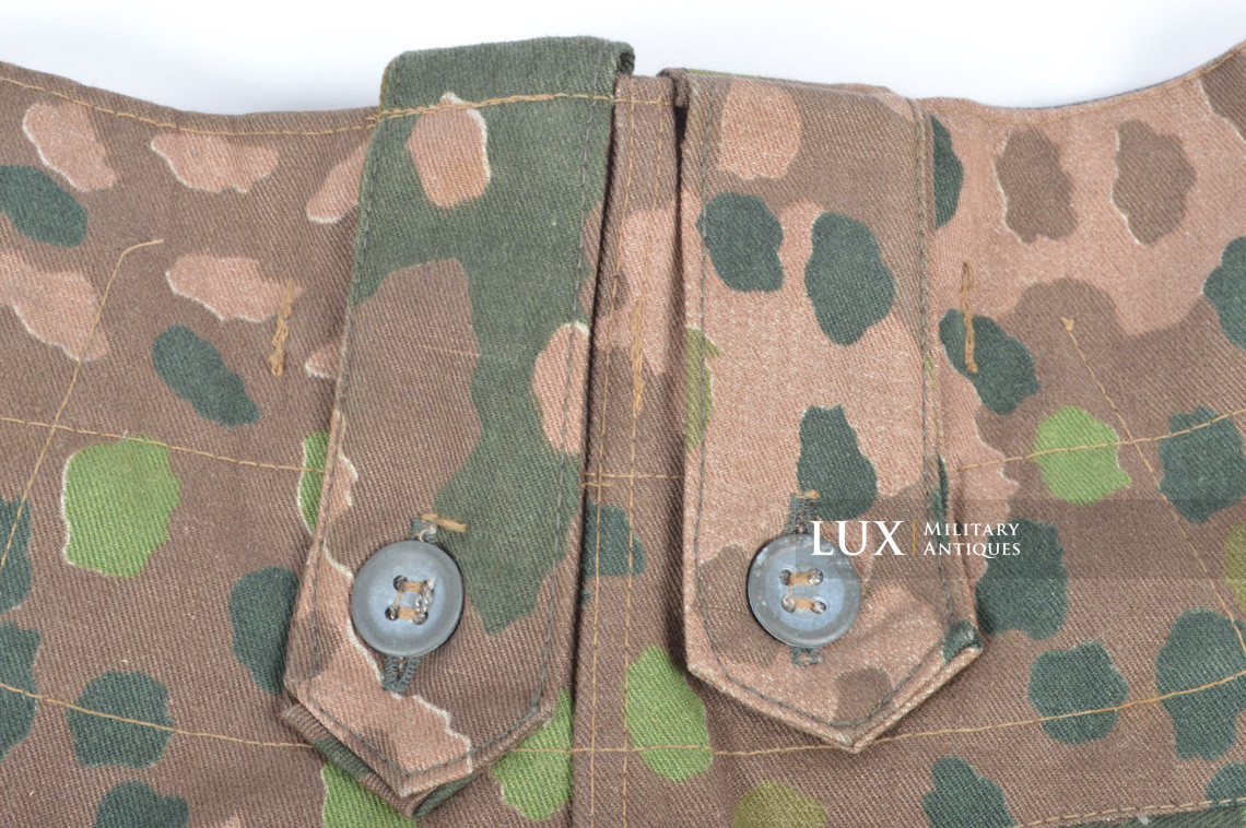 Pantalon Waffen-SS M44 en camouflage petit pois, « coton lisse » - photo 30