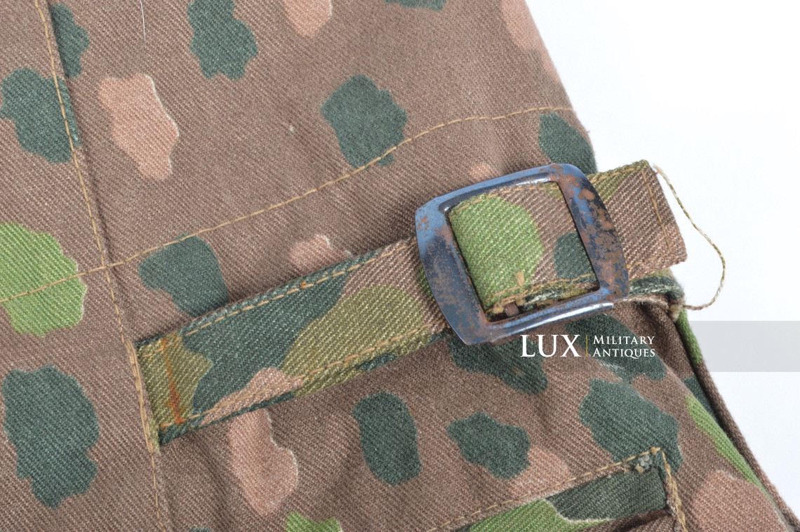 Pantalon Waffen-SS M44 en camouflage petit pois, « coton lisse » - photo 31