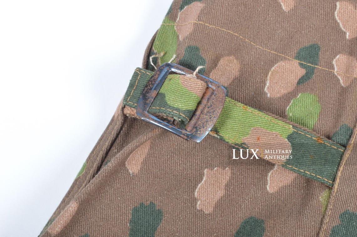 Pantalon Waffen-SS M44 en camouflage petit pois, « coton lisse » - photo 32