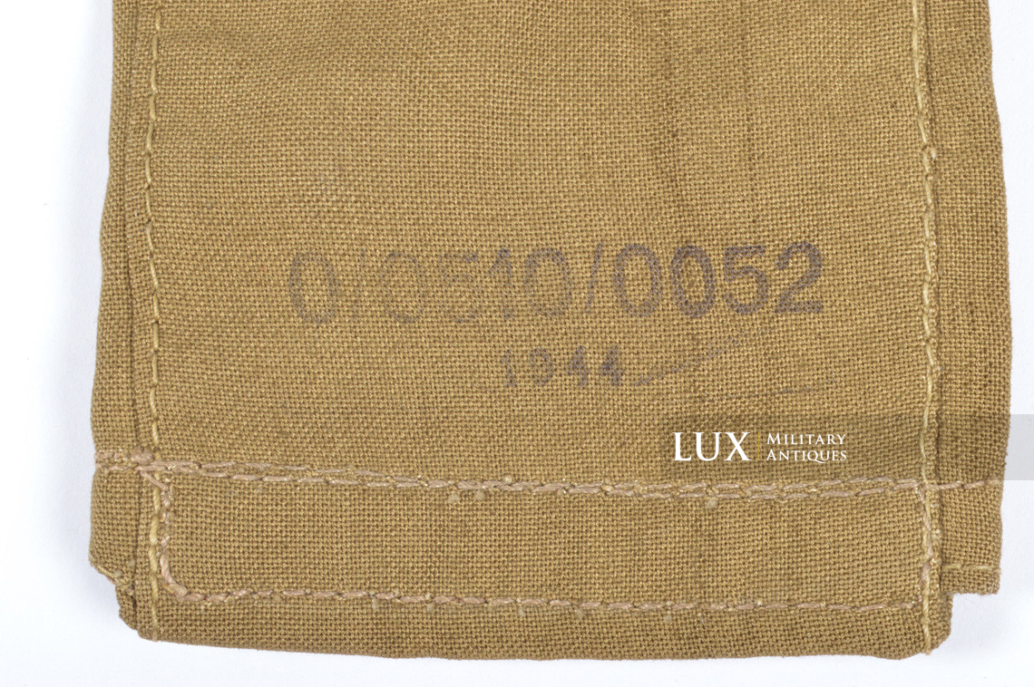 Late-war paratrooper's k98 tan ammunition bandolee, « 1944 » - photo 15